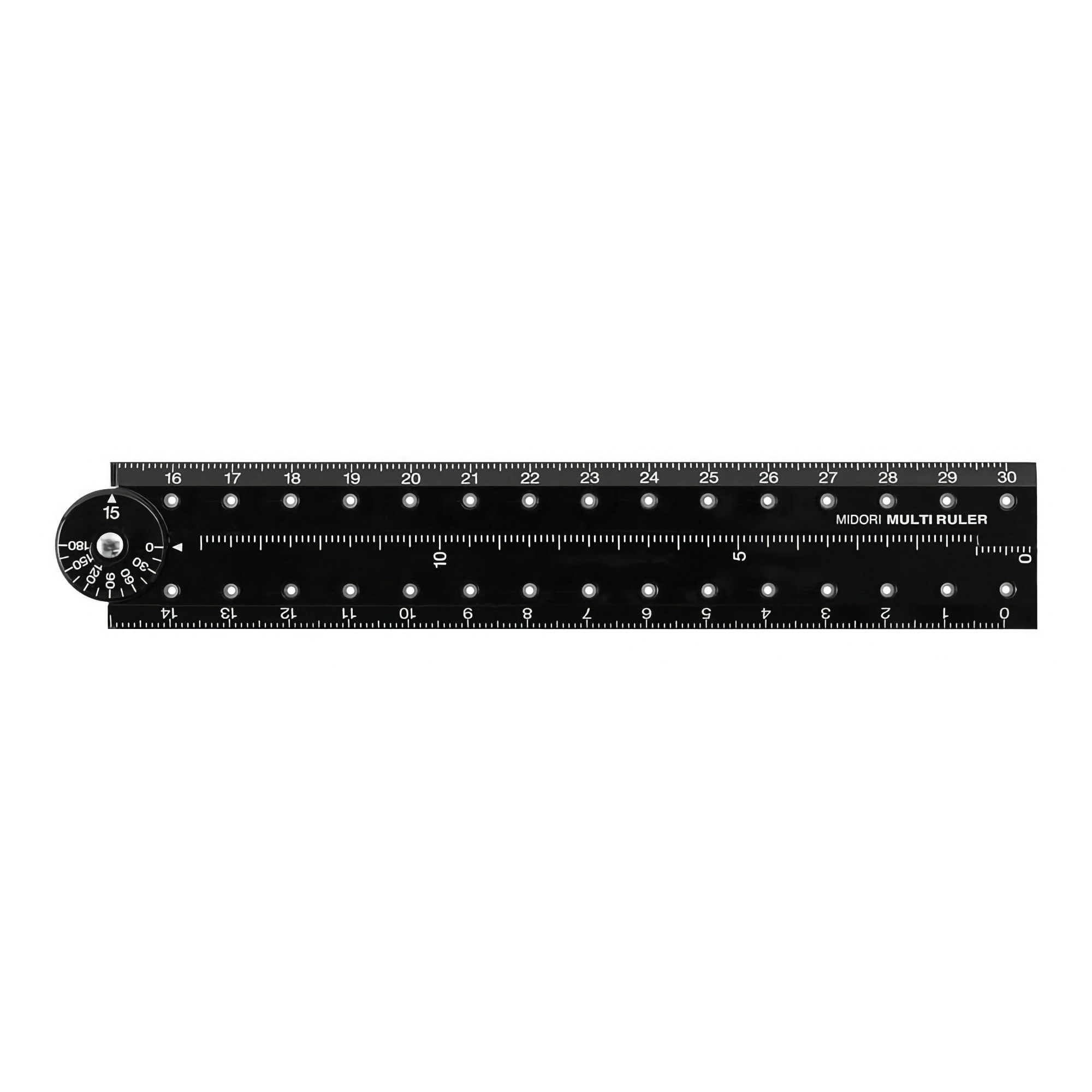 Midori Multi Ruler [30 cm] Black