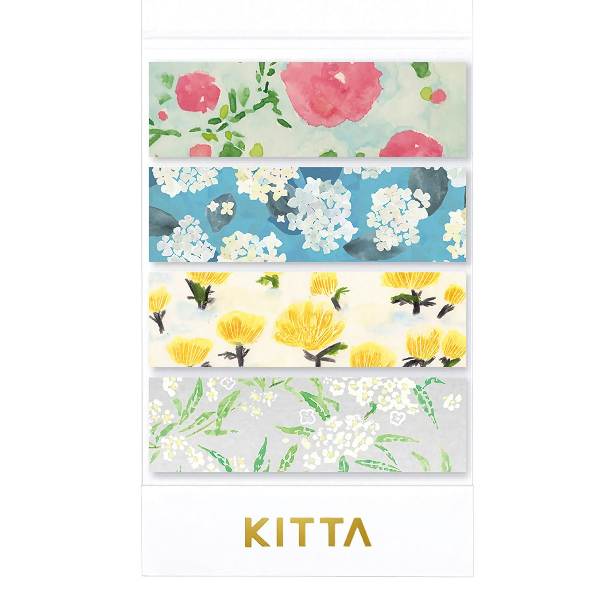 KITTA Basic Flower 7 Washi Tape