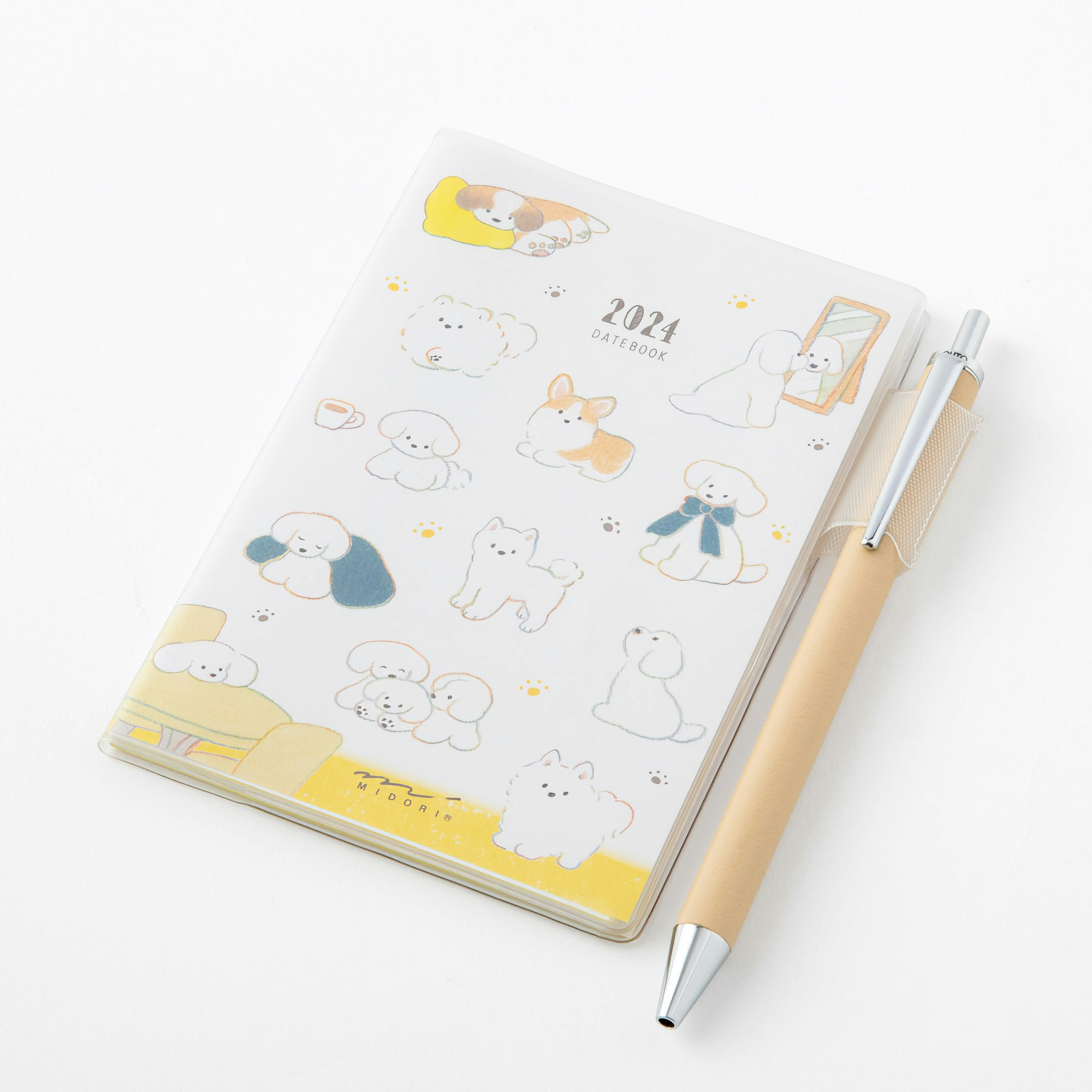 Midori MD 2024 Pocket Diary Mini Dog