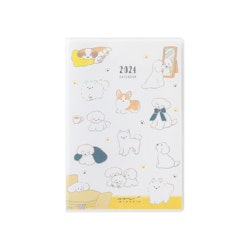 Midori MD 2024 Pocket Diary Mini Dog