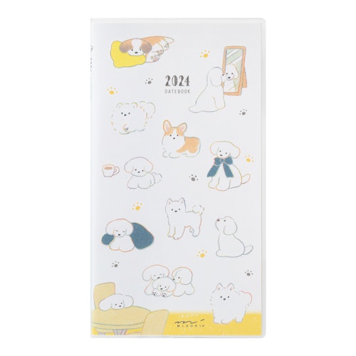 Midori MD 2024 Pocket Diary Slim Dog
