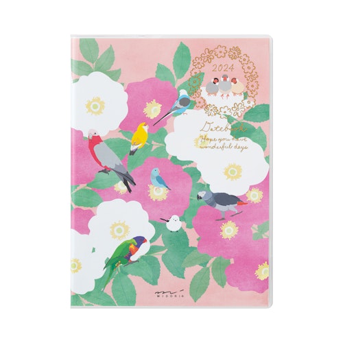 Midori MD 2024 Pocket Diary A6 Bird