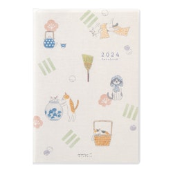 Midori MD 2024 Pocket Diary B6 Cat