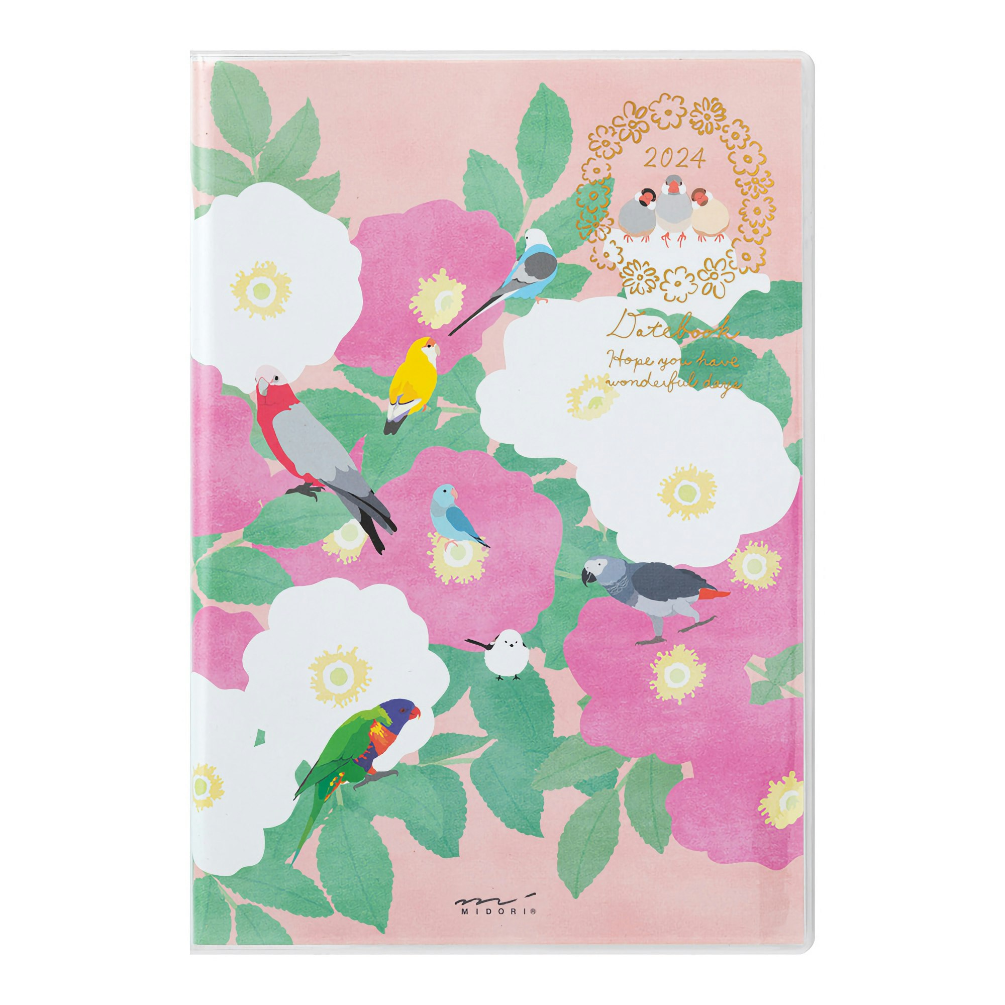 Midori MD 2024 Pocket Diary B6 Bird