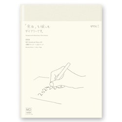 Midori MD Notebook 2024 Diary A5 1Day 1Page