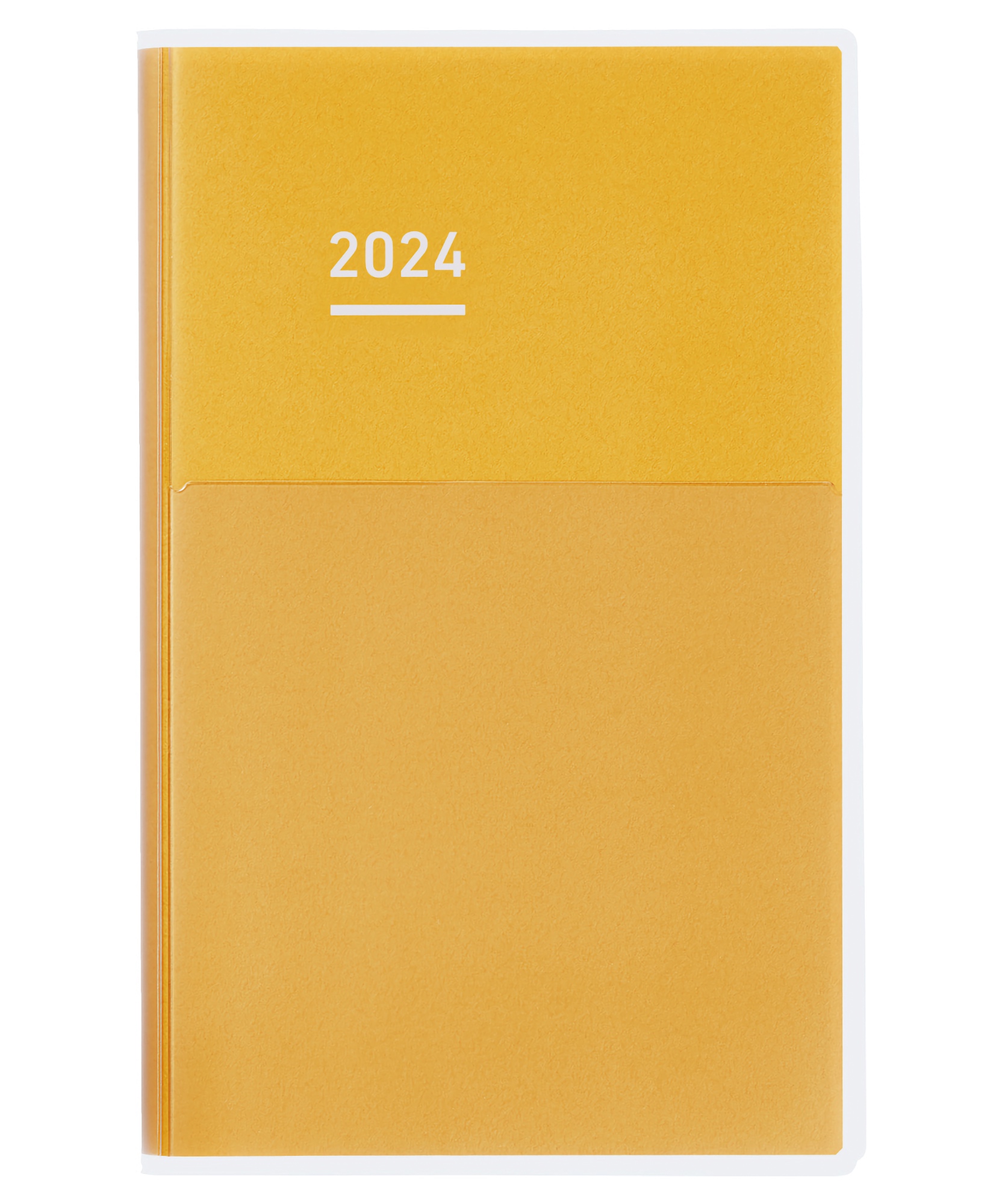 Kokuyo Jibun Techo DAYs Diary 2024 A5 Slim Yellow