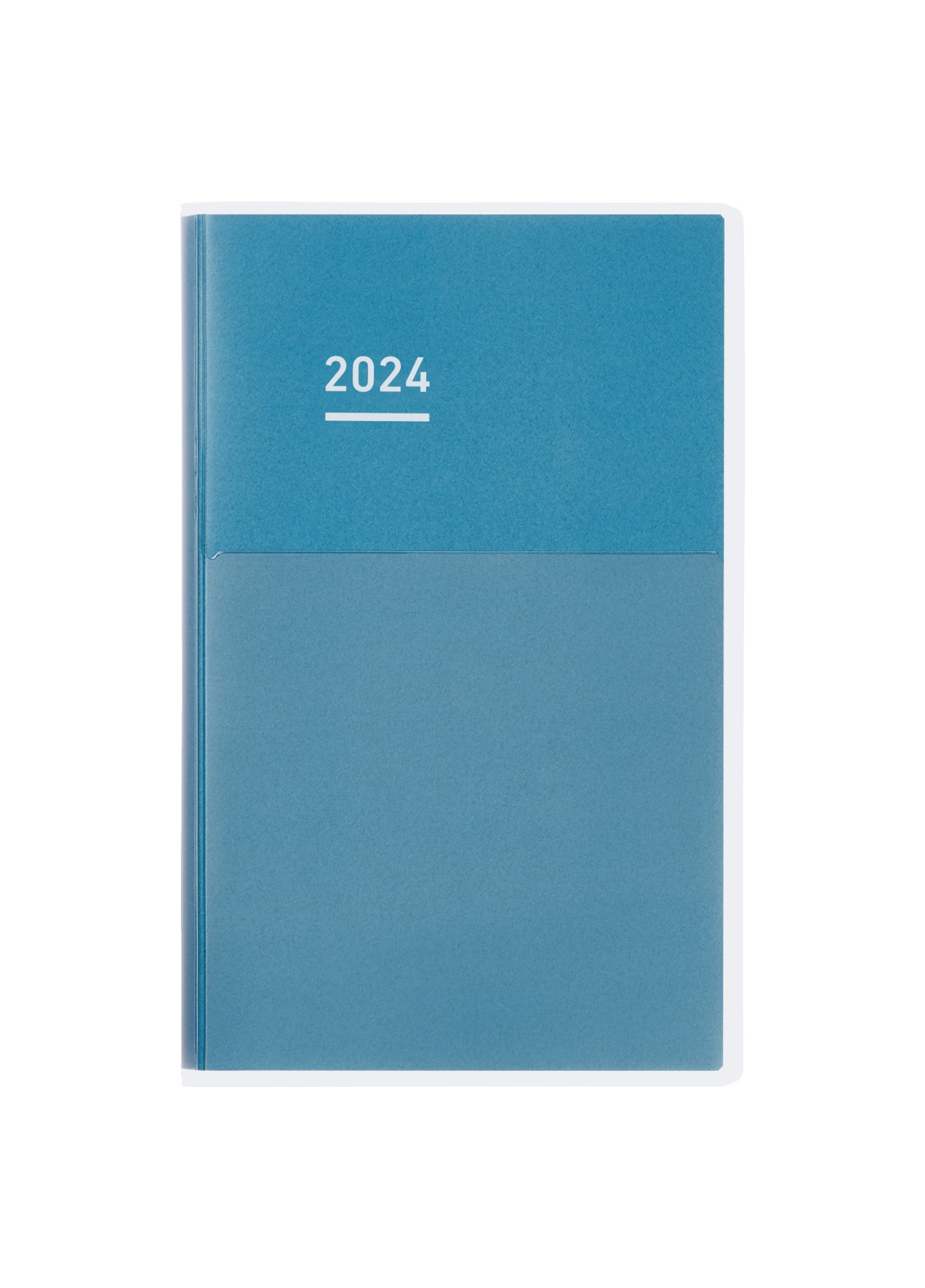 Kokuyo Jibun Techo DAYs Diary 2024 Mini B6 Slim Blue