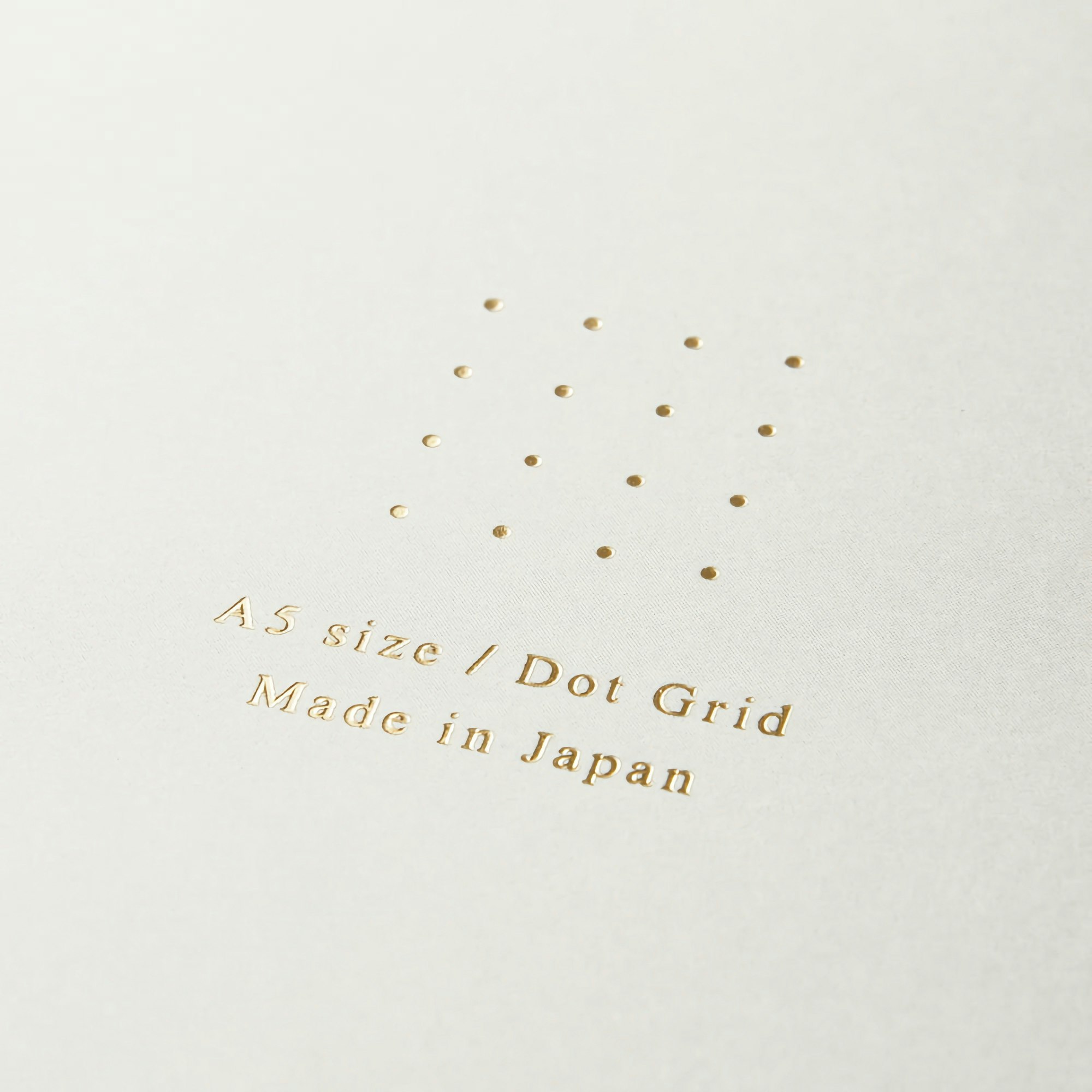 Midori Color Dot Grid Paper Pad A5 White