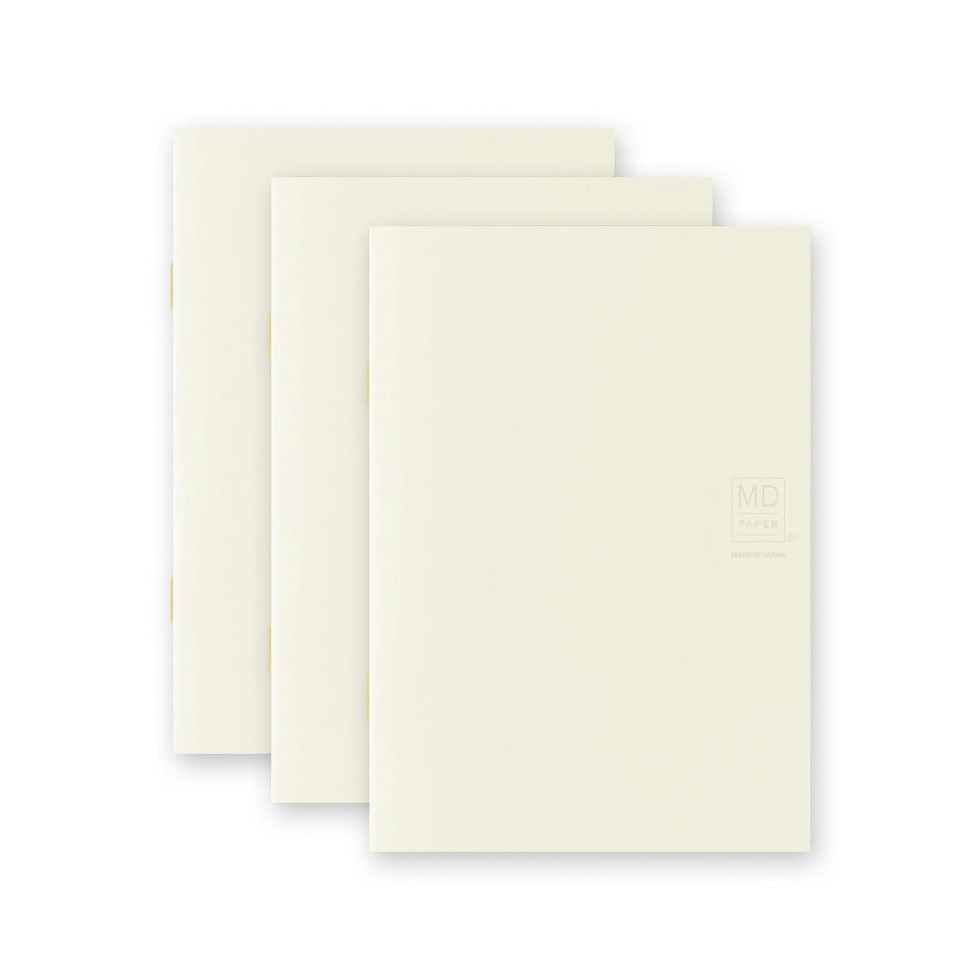 Midori MD Notebook Light [A6] Blank (Pack of 3)