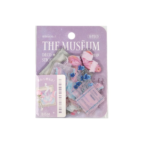 BGM Clear Sticker The Museum Butterfly