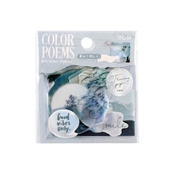 BGM Flake Stickers Color Poems / White Tracing Paper