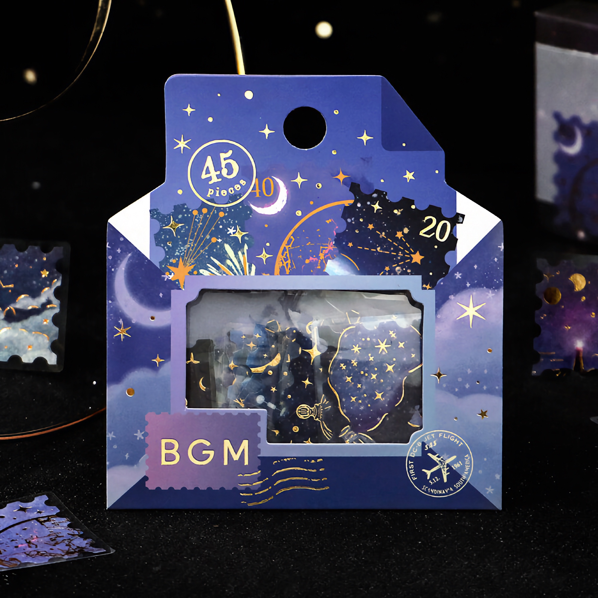BGM Flake Stickers Special Foil Post Office / Shooting Star