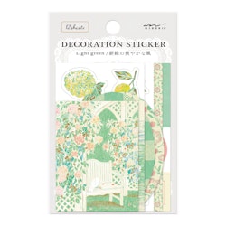 Midori Decoration Sticker Yellow Green