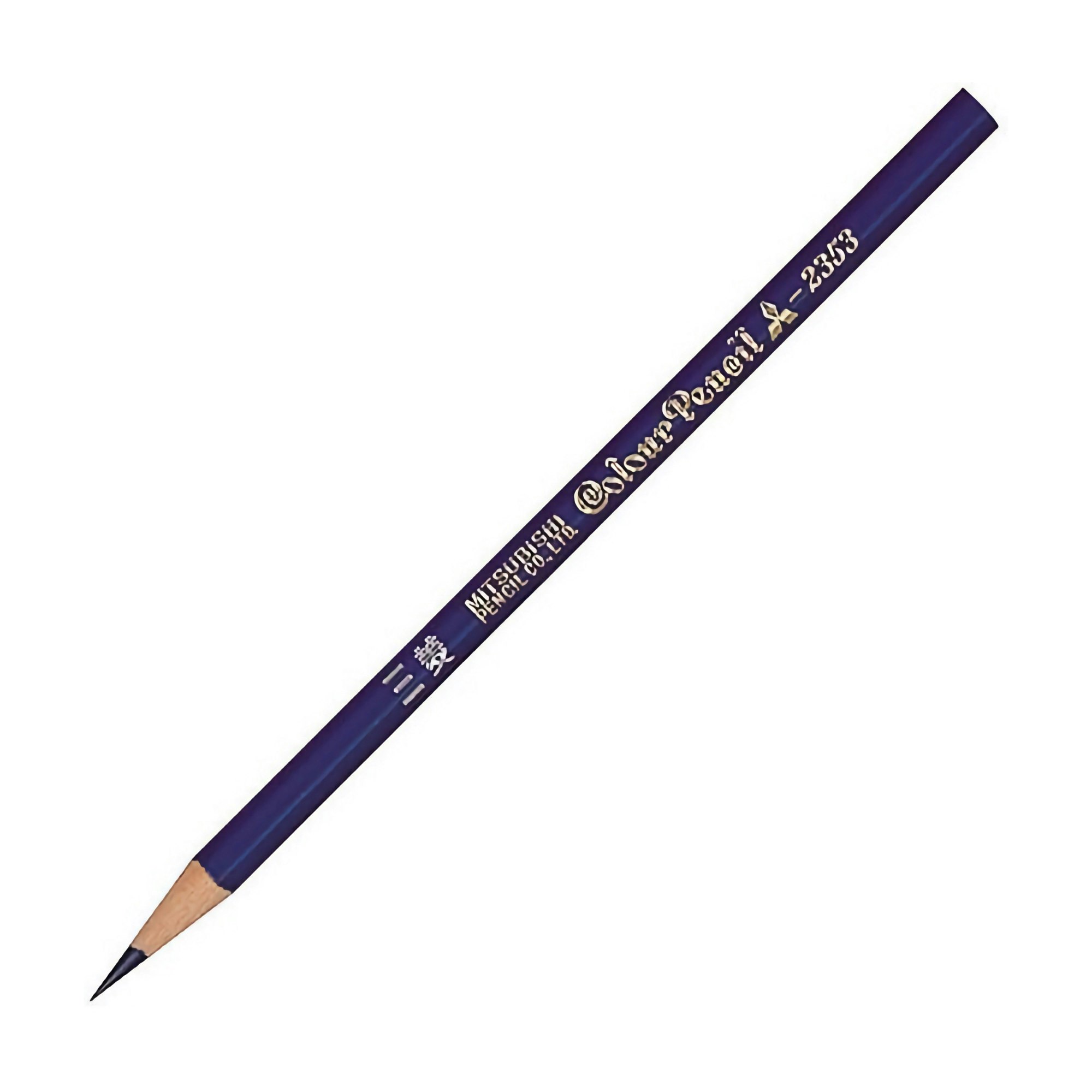 Uni Mitsubishi Colored Pencils Prussian Blue 12-pack