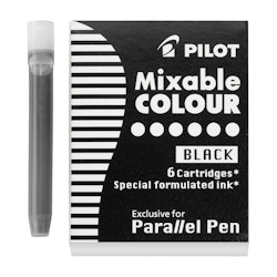 Pilot Parallel Mixable Color Fountain Pen Ink Pack of 6