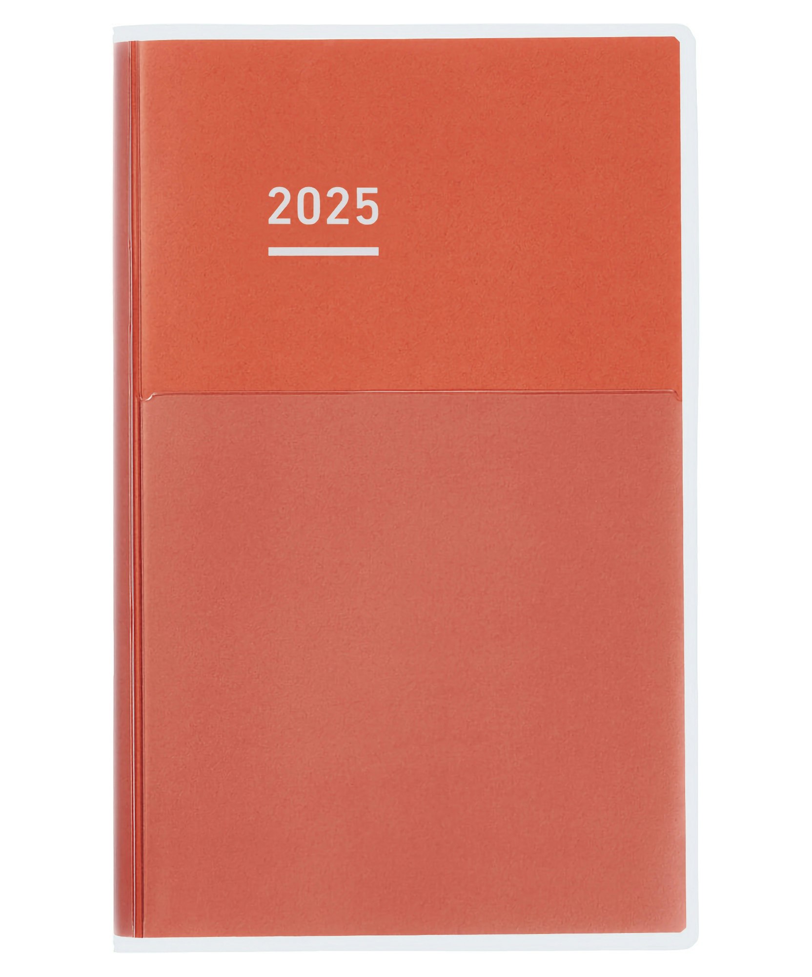FÖRHANDSBOKNING Kokuyo Jibun Techo DAYs Diary 2025 A5 Slim Red Komadori