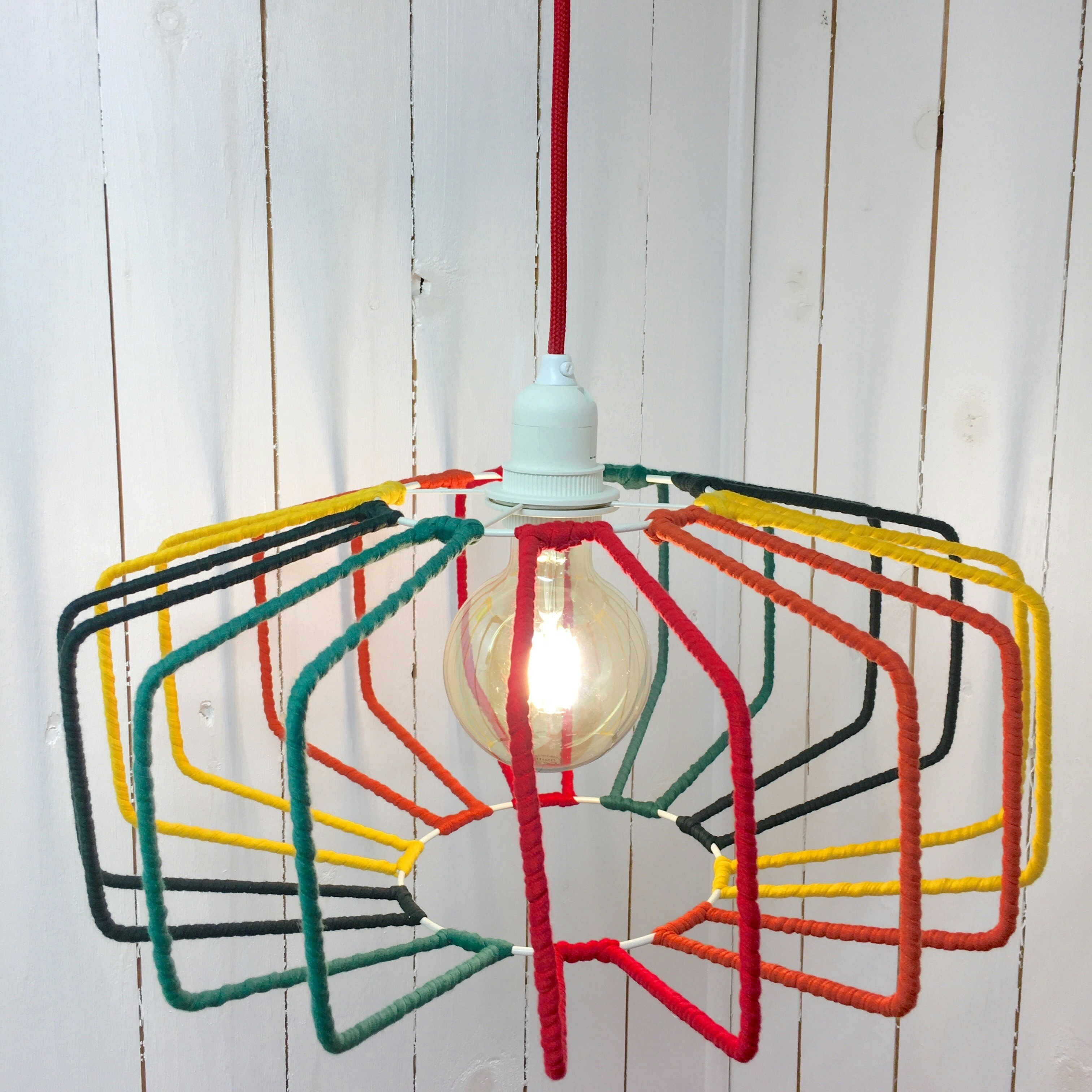 Hängande Lampa Multicolour