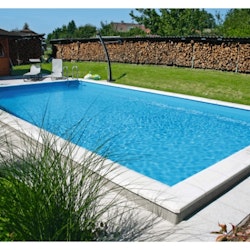 Premium Thermoblock Pool Paket 600 x 300 x 150 cm inkl trappa