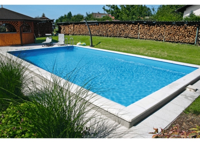 Premium Thermoblock Pool Paket 1000 x 500 x 150 cm inkl trappa