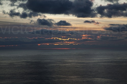 Burning clouds