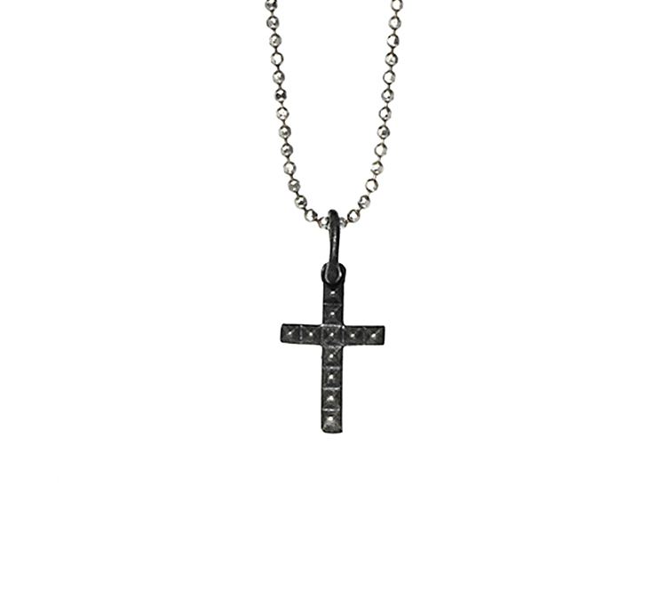 MoAndy Stainless Steel Jewelry Necklace Chain Cross DN57