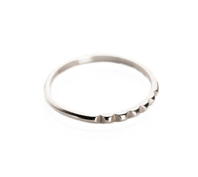 STUD RING SILVER