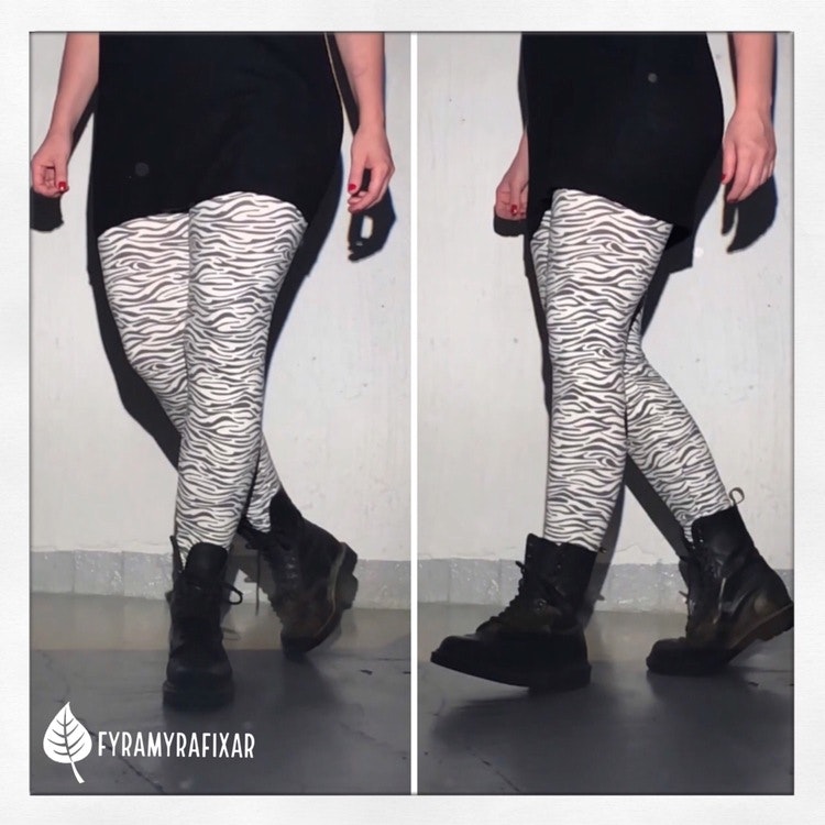 Feminist zebra thigts