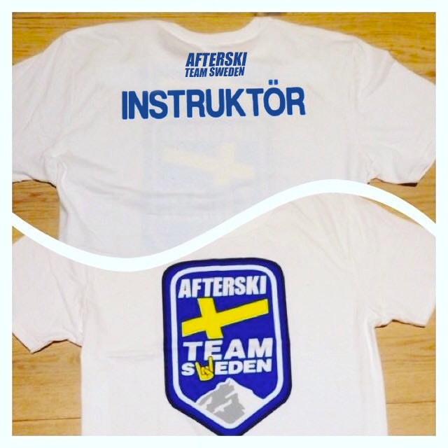 T-Shirt "INSTRUKTÖR" Afterski Team Sweden