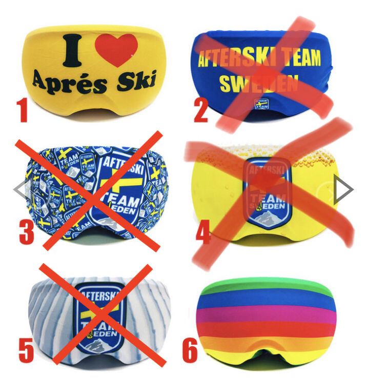Mix Pack - Goggle Skin 10 pack