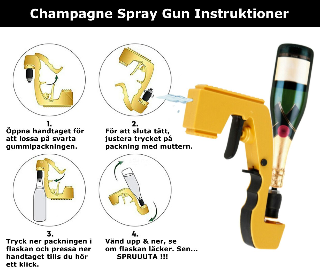 Champagne Pistol