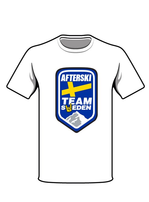 T-Shirt - Afterski Team Sweden