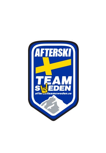 Klistermärke "Litet" Afterski Team Sweden
