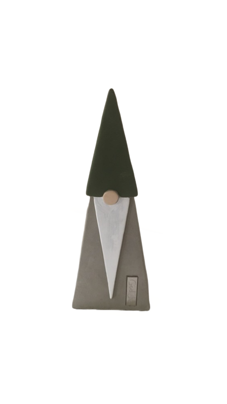 Tomte Alfred grön stor