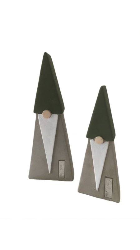 Tomte Alfred grön stor