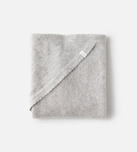 Scallop Blanket - Grey