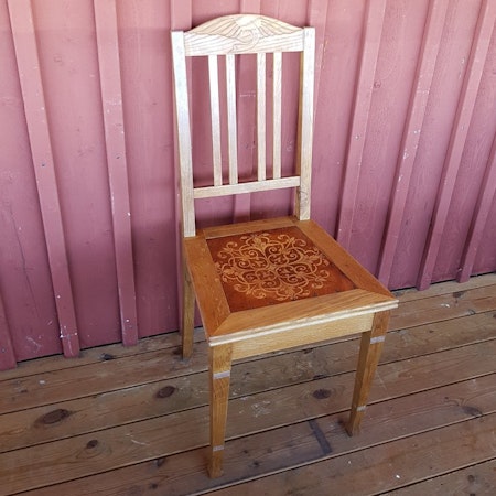 bord + 6 stolar "Puzzelbord"