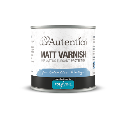 Matt möbellack 250 ml -Autentico Matt Varnish-
