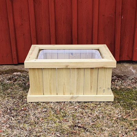 Blomlåda "Kunduppdrag"