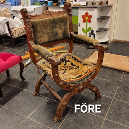 Karmstol "Renoveringsuppdrag"