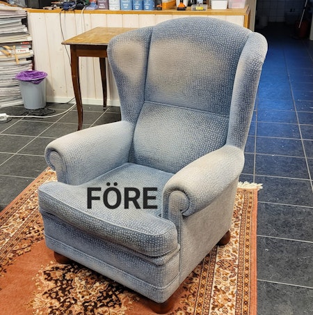 Fåtölj "Renoveringsuppdrag"
