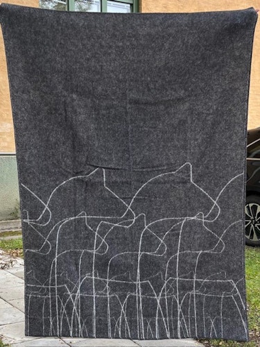 63185 Ullfilt , Dalahäst/ Blanket  Dalahorse
