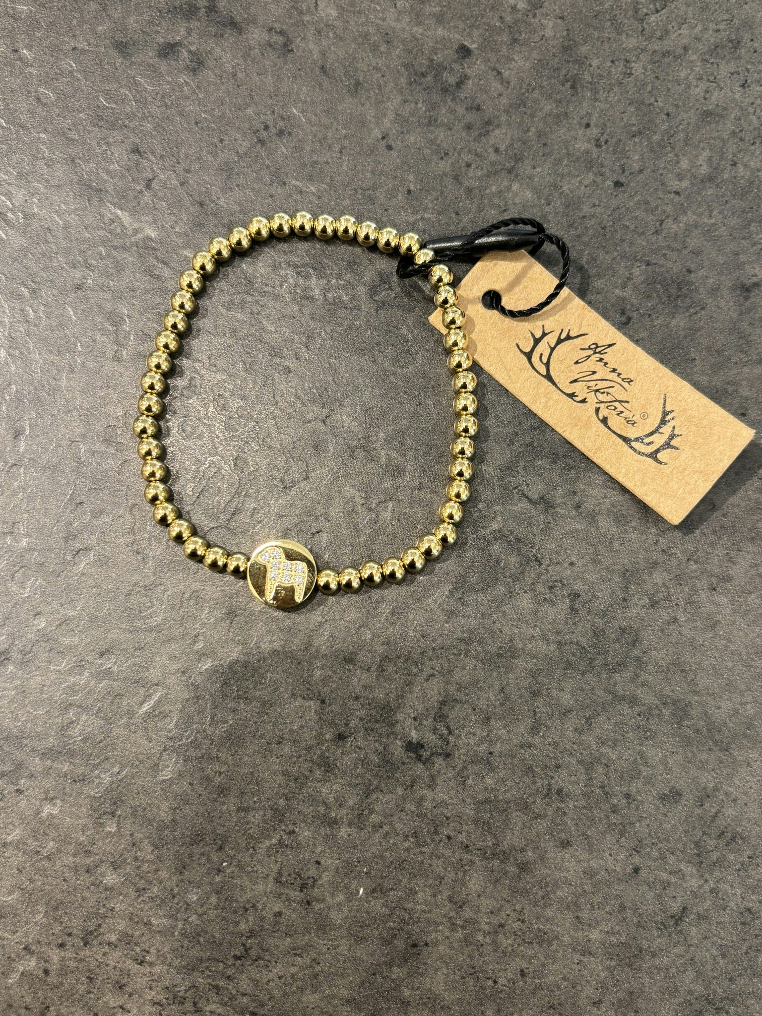 63051 NORDIC BRACE GULD DALAHORSE/ ARMBAND