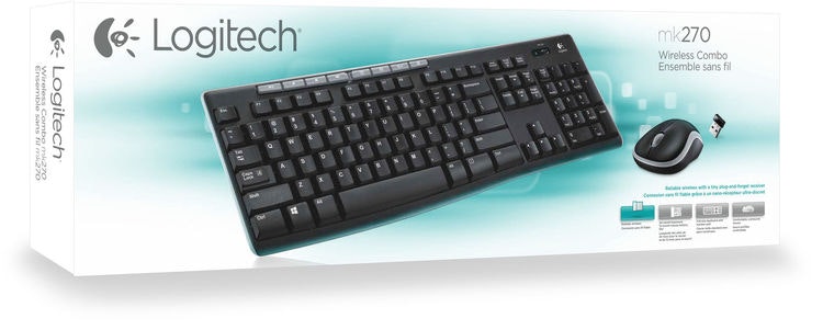 Logitech Wireless Combo MK270 (Nordisk)