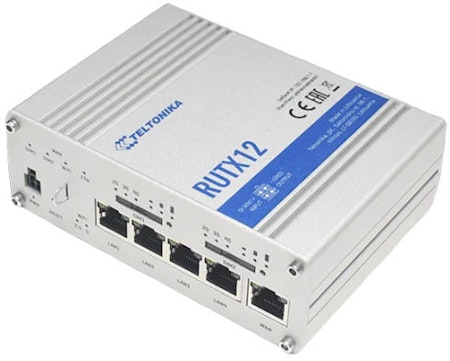 Teltonika RUTX12 Dual LTE Cat 6 router