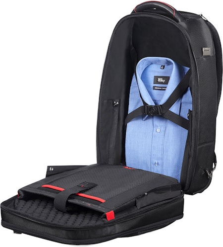 Samsonite Pro-DLX 5 Laptop Backpack with Wheels 17.3" - Black