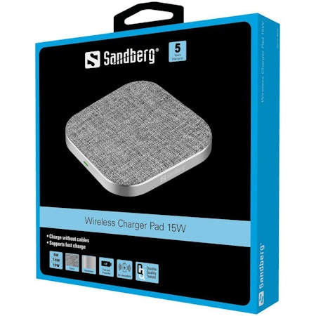 Sandberg Wireless Charger Pad 15W (441-23)