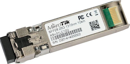 MikroTik SFP / SFP+ / SFP28, Dual LC UPC, 25G, 1310 nm