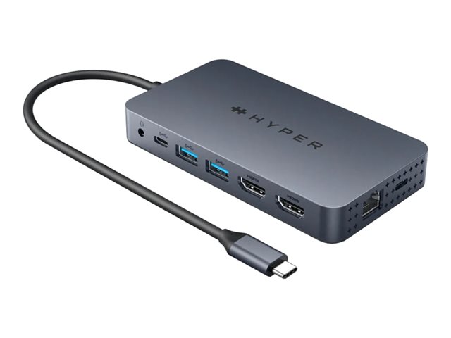 Hyper HyperDrive Dual 4K HDMI 10-in-1 USB-C Hub