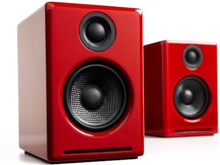 Audioengine A2+ Bluetooth Speaker - Red