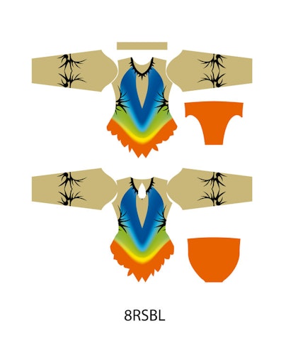 8RSBL - Aerobic /RG / Konståkning  tävlingsdräkt